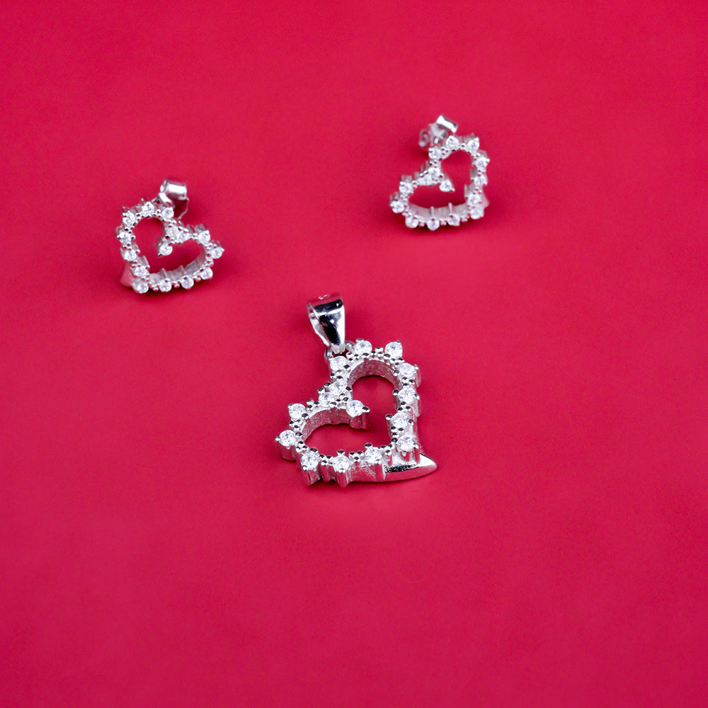 Fancy Heart Shape Butty Pendant